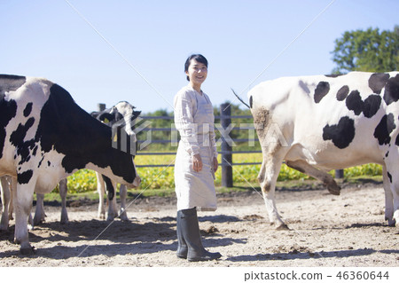 畜牧農民女人 畜牧農民女人 46360644