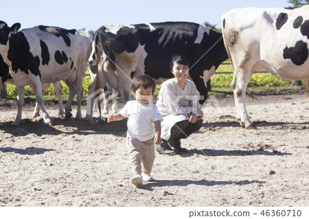 Family parent and child 46360710