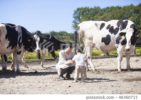 Family parent and child Family parent and child 46360715