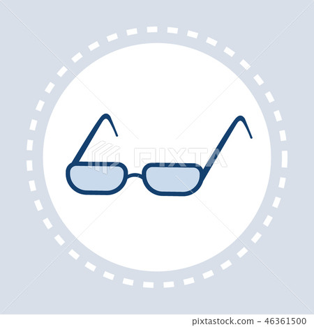 eye glasses icon optical elegant eyeglasses... - Stock Illustration ...