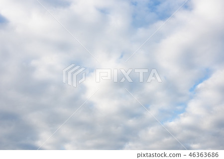 white clouds on blue sky white clouds on blue sky 46363686