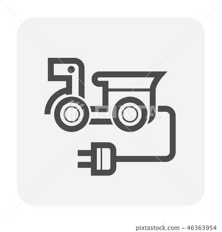 energy icon black 46363954