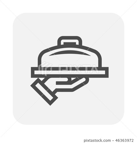serving food icon 46363972