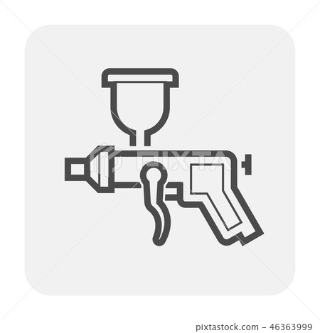 paint gun icon paint gun icon 46363999