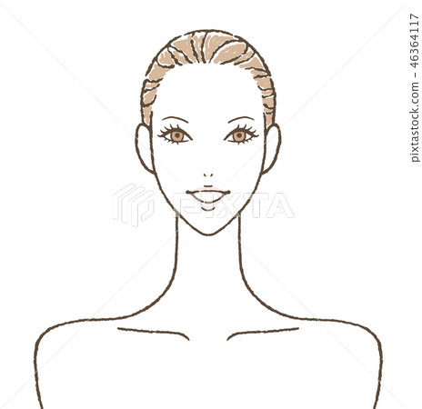 Smiling woman skincare 46364117