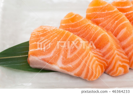 Salmon sashimi Salmon sashimi 46364233