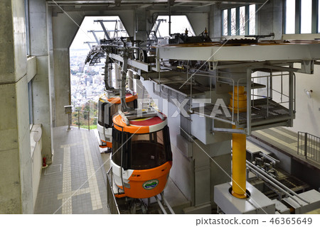 Ropeway platform in Toyama, Tokushima City 46365649