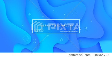 Vector abstract background wave motion flow blue Vector abstract background wave motion flow blue 46365798