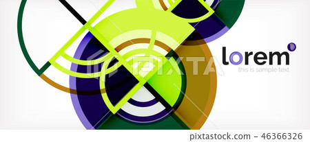 Modern geometric abstract background Modern geometric abstract background 46366326