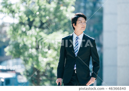 A young businessman A young businessman 46366840