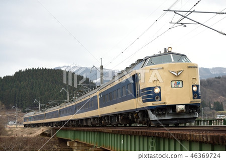 583 series running at Ouhonsen 46369724