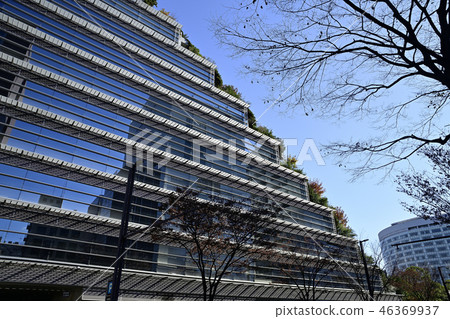 橫跨福岡的福岡市都市風景 橫跨福岡的福岡市都市風景 46369937