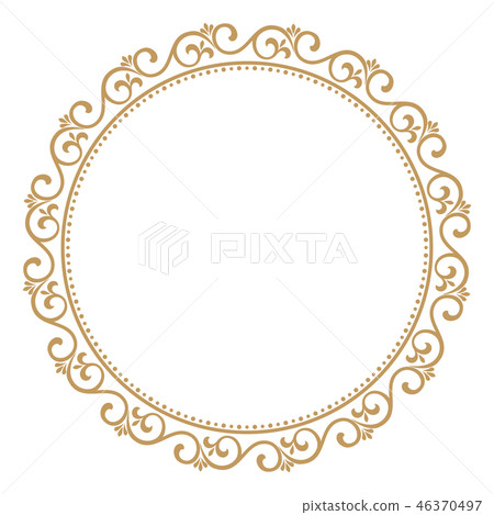 Decorative frame. Elegant element for design Decorative frame. Elegant element for design 46370497