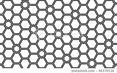 Abstract geometric pattern. A seamless background 46370516