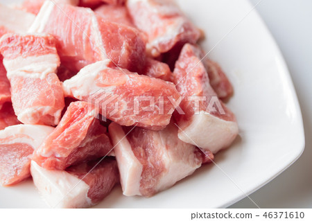Pork/diced for curry stew 46371610