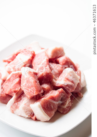 Pork/diced for curry stew 46371613