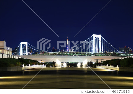 Odaiba night view 46371915
