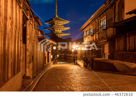 [Kyoto Prefecture] Night in Kyoto 46372618