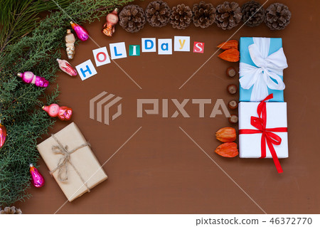 Christmas background Christmas tree new year gifts decor decoration holiday winter Christmas background Christmas tree new year gifts decor decoration holiday winter 46372770