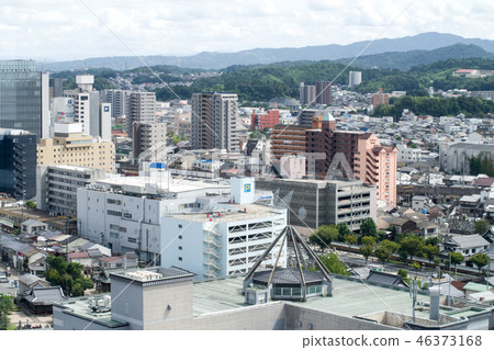 松江從高層建築的視圖 松江從高層建築的視圖 46373168