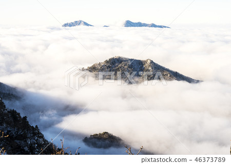 Winter view from Muju resort 46373789
