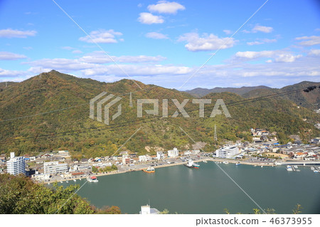 Scenery of Niseoh Port in Bizen City, Okayama Prefecture Scenery of Niseoh Port in Bizen City, Okayama Prefecture 46373955