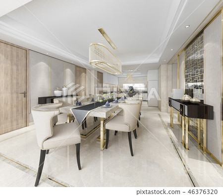 white minimal kitchen with luxury decoration white minimal kitchen with luxury decoration 46376320