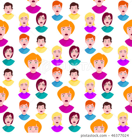 People horror faces vector extremely surprised young shock portrait frightened character emotions People horror faces vector extremely surprised young shock portrait frightened character emotions 46377024