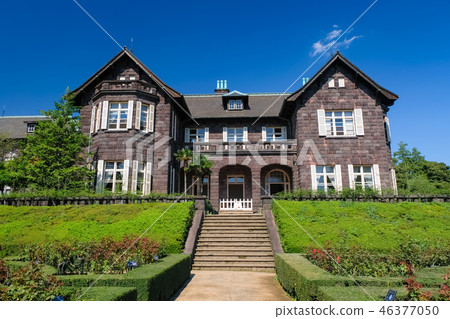 Former Furukawa Garden Western-style building front (south side) 46377050