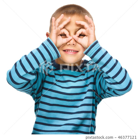 Portrait of a little boy Portrait of a little boy 46377121