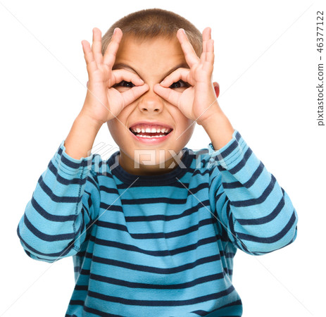 Portrait of a little boy Portrait of a little boy 46377122
