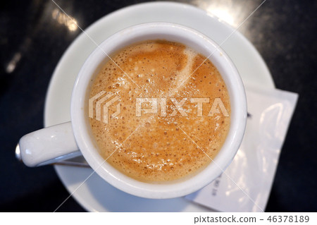 Coffee. Cup of Hot Coffee Espresso. Coffee or Tea. Brown Cup of hot beverage Coffee. Cup of Hot Coffee Espresso. Coffee or Tea. Brown Cup of hot beverage 46378189