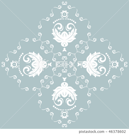Elegant Ornament in Classic Style 46378602