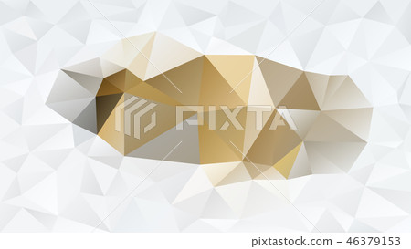 vector polygonal background gold white gray vector polygonal background gold white gray 46379153