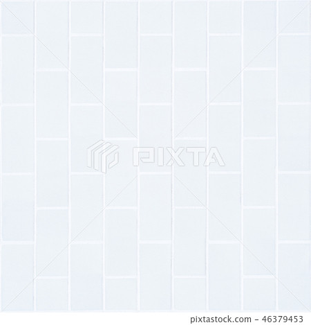 cold white rectangle brick vertical mosaic  46379453