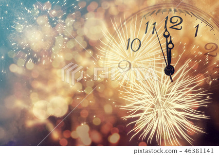 Celebrating New Year 46381141