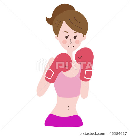 Boxing diet female punch Boxing diet female punch 46384617