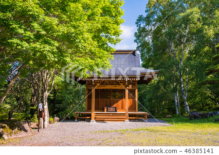 [Nagano Prefecture] Okushishina Onsenkyo, Yokotani Kannon Odo 46385141
