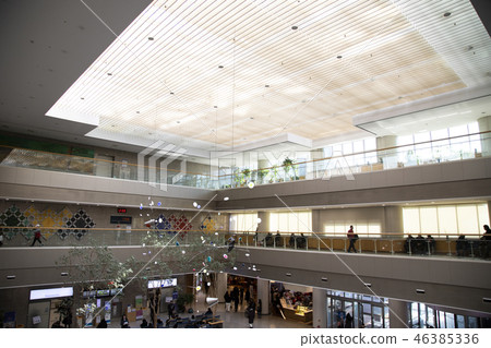 Inside the hospital building Inside the hospital building 46385336