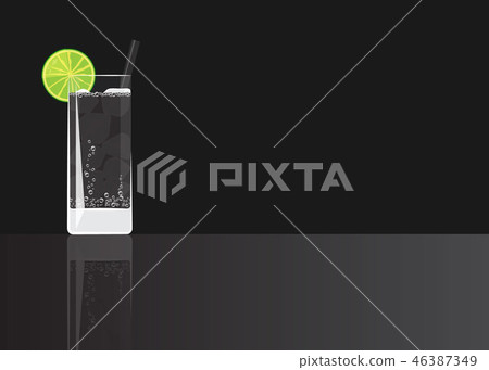 Soda lime drink - Stock Illustration [46387349] - PIXTA