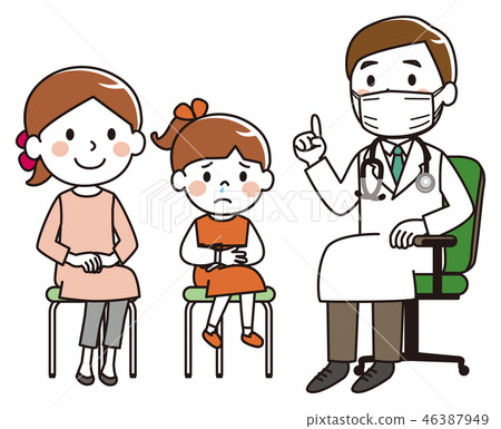 Child examination doctor 46387949