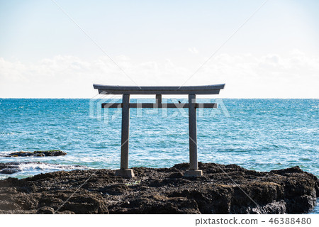 Kamiso的Ohoro Isso神社鳥居 Kamiso的Ohoro Isso神社鳥居 46388480