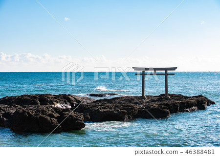 Kamiso的Ohoro Isso神社鳥居 Kamiso的Ohoro Isso神社鳥居 46388481