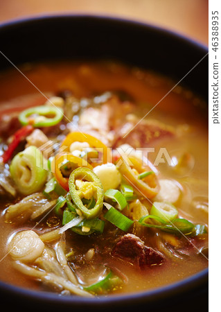 Korean hot pot dishes Korean hot pot dishes 46388935