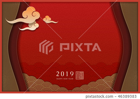Elegant new year background Elegant new year background 46389383