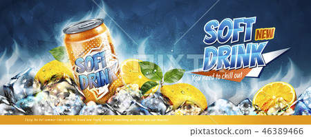 Soft drink banner ads 46389466