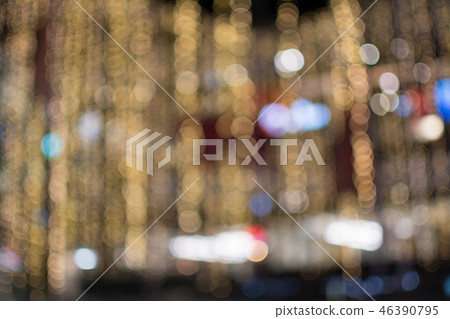 golden of bokeh background 46390795