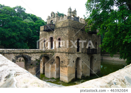 Fasilides Bath swimming pool in Gonder, Ethiopia Fasilides Bath swimming pool in Gonder, Ethiopia 46392084