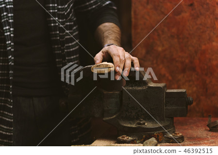 Work in carpentry shop Work in carpentry shop 46392515