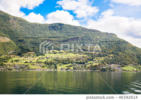 Village in Norway Village in Norway 46392614